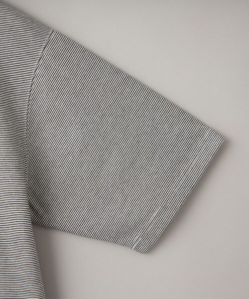 coen（コーエン）の「クリーンプラスボーダーTシャツ【抗菌防臭・防汚（食品汚れ）・UVカット】（Tシャツ/カットソー・メンズ・ネイビー/ブラック・S/M/L/XL）」の22枚目の写真