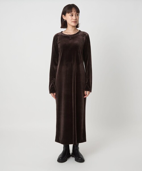 セール】ベロア ワンピース（ワンピース）｜green label relaxing