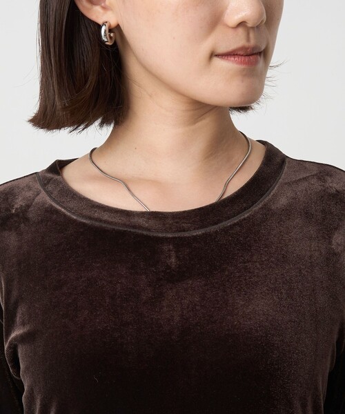 ベロア ワンピース（ワンピース）｜green label relaxing（グリーン