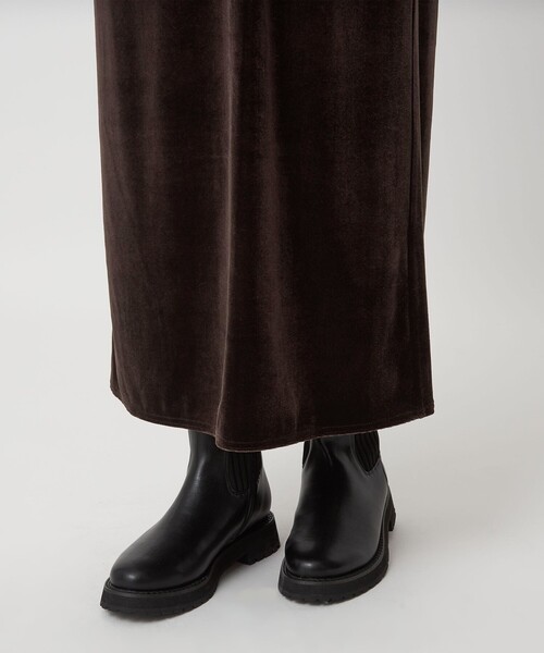 ベロア ワンピース（ワンピース）｜green label relaxing（グリーン