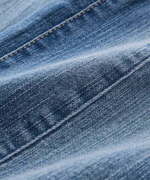 GeeRA（ジーラ）の「【S-LLサイズ展開】センターシームフレアデニムパンツ（デニムパンツ・レディース・ネイビー/ブルー・SMALL/MEDIUM/LARGE/X-LARGE）」の11枚目の写真