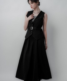 HARE | Vネックレイヤードライクワンピース(HARE)(ワンピース)