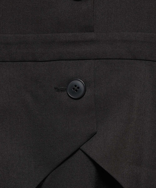 HARE（ハレ）の「Vネックレイヤードライクワンピース(HARE)（ワンピース・レディース・ブラウン/ブラック/ブラック系その他/ボルドー・FREE）」の18枚目の写真