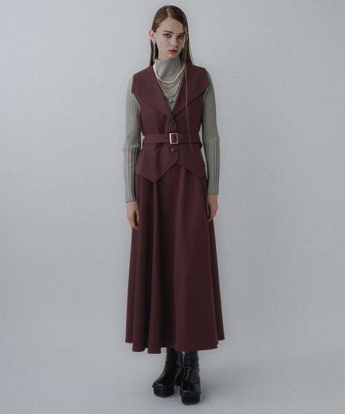 Vネックレイヤードライクワンピース(HARE)（ワンピース）｜HARE