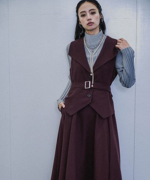 Vネックレイヤードライクワンピース(HARE)（ワンピース）｜HARE（ハレ