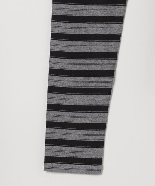 JEANASIS(ジーナシス)の「マルチボーダーヘンリーLST/589935(Tシャツ/カットソー・レディース・ホワイト系その他/ブラック/ブラウン系その他・FREE)」の7枚目の写真