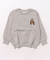 [新品/未使用]⚫︎MINI RODINI⚫︎10-11yトレーナーフード付き 新品/未使用]⚫︎MINI RODINI⚫︎10-11yトレーナーフード付き