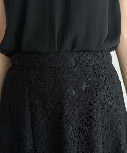 YECCA VECCA（イェッカヴェッカ）の「スカラップレースマーメイドスカート（スカート・レディース・ブラック/ピンク・M/S）」の15枚目の写真