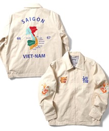 HINSON ベトジャン スーベニアジャケット HOUSTON ヒューストン 虎刺繍 ベトジャン スーベニアジャケット