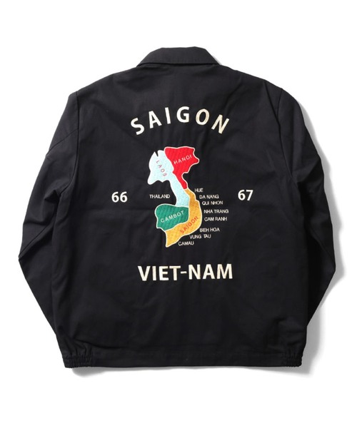 コットンベトナムジャケット●サイズ　L●（商品番号4926） HOUSTON（ヒューストン）の「HOUSTON ヒューストン COTTON