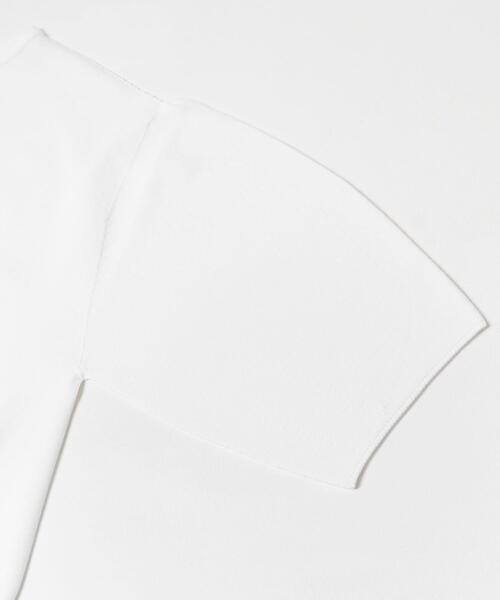 URBAN RESEARCH ROSSO WOMEN（アーバンリサーチ　ロッソ）の「ウォッシャブルホールガーメントニット（ニット/セーター・レディース・ホワイト/ブラウン系その他・FREE）」の8枚目の写真