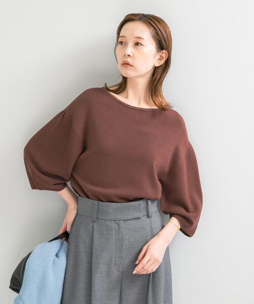 セール】ウォッシャブルホールガーメントニット（ニット/セーター