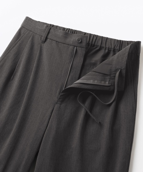 紳士 乾きやすいイージータックワイドパンツ（その他パンツ