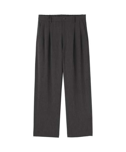 無印良品（ムジルシリョウヒン）の「紳士　乾きやすいイージータックワイドパンツ（その他パンツ・メンズ・ブラック/ブラウン系/チャコールグレー/ダークネイビー・S/M/L/XL）」の15枚目の写真