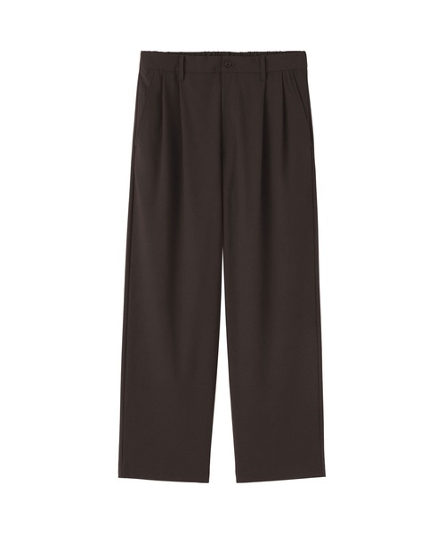 無印良品（ムジルシリョウヒン）の「紳士　乾きやすいイージータックワイドパンツ（その他パンツ・メンズ・ブラック/ブラウン系/チャコールグレー/ダークネイビー・S/M/L/XL）」の19枚目の写真