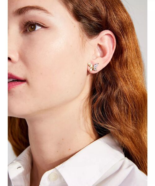 ソーシャル バタフライ ピアス（ピアス（両耳用））｜kate spade new