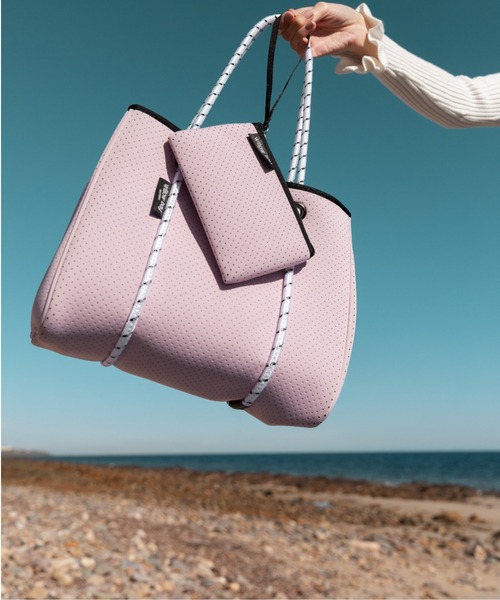 Willow Bay（ウィローベイ）の「【Willow Bay】ウィローベイ DAYDREAMER MINI トートバッグ（トートバッグ・レディース・ライトグレー/ピンク/バーガンディー/チャコールグレー/ブラック・FREE）」の4枚目の写真