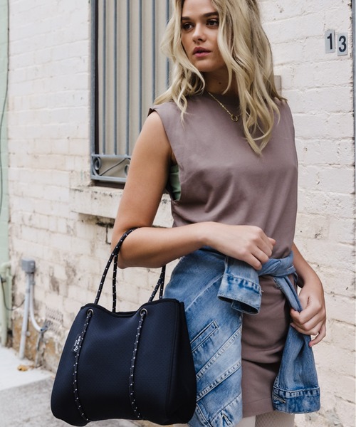 Willow Bay（ウィローベイ）の「【Willow Bay】ウィローベイ DAYDREAMER MINI トートバッグ（トートバッグ・レディース・ライトグレー/ピンク/バーガンディー/チャコールグレー/ブラック・FREE）」の14枚目の写真