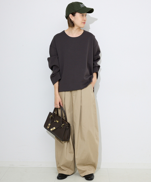 SLOBE IENA（スローブイエナ）の「《接触冷感》ライトチノタックカーブ