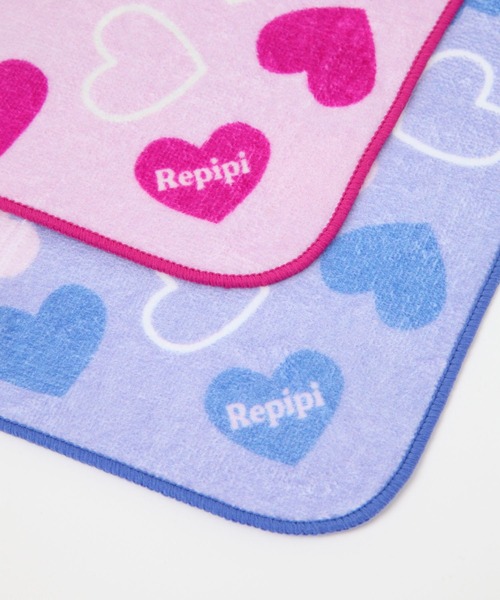 repipi armario(レピピ アルマリオ)の「ランダムハートハンカチタオル(ハンカチ/ハンドタオル・キッズ・ブラック/ピンク/パープル・FREE)」の5枚目の写真