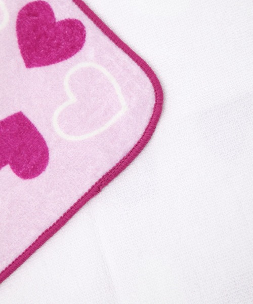 repipi armario(レピピ アルマリオ)の「ランダムハートハンカチタオル(ハンカチ/ハンドタオル・キッズ・ブラック/ピンク/パープル・FREE)」の9枚目の写真