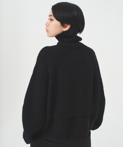 soduk（スドーク）の「【soduk】hole knit（ニット/セーター・レディース・ブラック/パープル・ONE SIZE）」の19枚目の写真