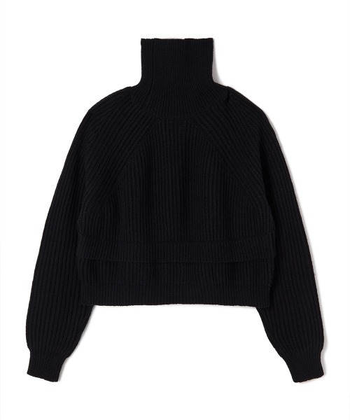soduk（スドーク）の「【soduk】hole knit（ニット/セーター・レディース・ブラック/パープル・ONE SIZE）」の5枚目の写真