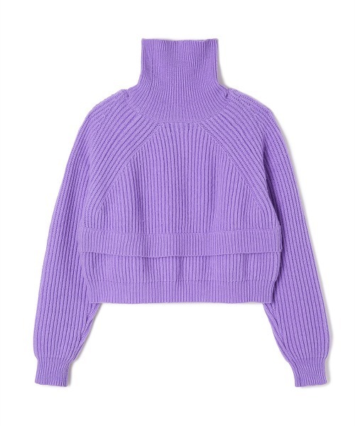 soduk（スドーク）の「【soduk】hole knit（ニット/セーター・レディース・ブラック/パープル・ONE SIZE）」の14枚目の写真