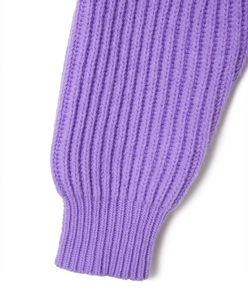 soduk（スドーク）の「【soduk】hole knit（ニット/セーター・レディース・ブラック/パープル・ONE SIZE）」の15枚目の写真