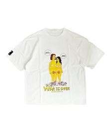 【TALKING ABOUT THE ABSTRACTION】IF series WAR IS OVER / ホワイト [2526AW-T-0