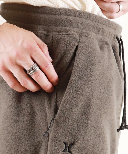 Hurley （ハーレー）の「Hurley/ハーレー ロングパンツ メンズ ロンパン フリース PTM FLEECE ICON STRT PT MUFB252017（その他パンツ・メンズ・グレイッシュベージュ/ブラック・L/M）」の11枚目の写真