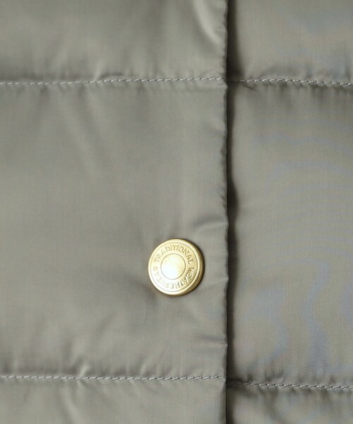 Traditional Weatherwear（トラディショナルウェザーウェア）の「Traditional Weatherwear（トラディショナル ウェザーウェア）ARKLEY ダウンジャケット（ダウンジャケット/コート・レディース・ブラック/ベージュ/グレー・01/02）」の7枚目の写真