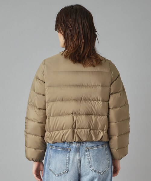 Traditional Weatherwear（トラディショナルウェザーウェア）の「Traditional Weatherwear（トラディショナル ウェザーウェア）ARKLEY ダウンジャケット（ダウンジャケット/コート・レディース・ブラック/ベージュ/グレー・01/02）」の15枚目の写真