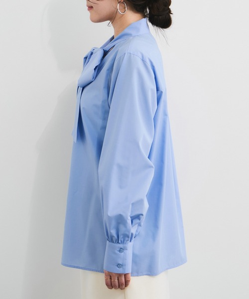 ブロードボウタイブラウス（シャツ/ブラウス）｜LE CERCLE par rope