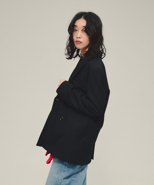 eL(エル)の「【eL】Daddy Jacket/580107(テーラードジャケット・レディース・ブラック/グレー・FREE)」の20枚目の写真