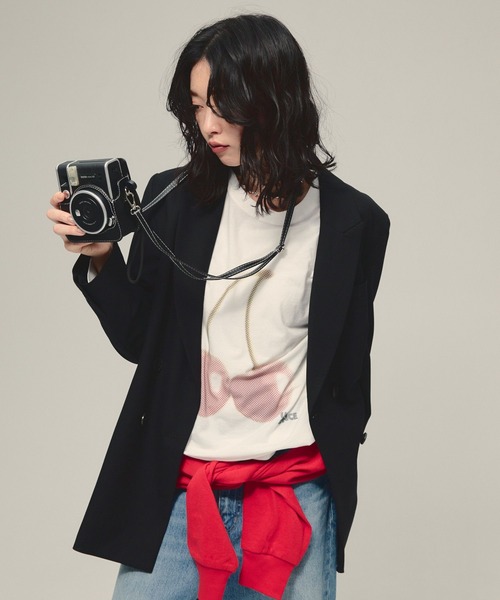 eL(エル)の「【eL】Daddy Jacket/580107(テーラードジャケット・レディース・ブラック/グレー・FREE)」の10枚目の写真