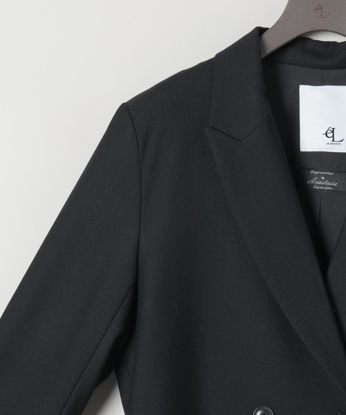 eL(エル)の「【eL】Daddy Jacket/580107(テーラードジャケット・レディース・ブラック/グレー・FREE)」の12枚目の写真