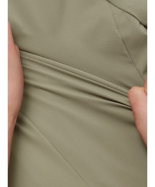 SUIT SQUARE（スーツスクエア）の「スマみえジャケット ウォッシャブル ストレッチ CROSS MOVA 織柄（スーツジャケット・メンズ・ネイビー系/カーキ系・S/M/L/LL）」の7枚目の写真