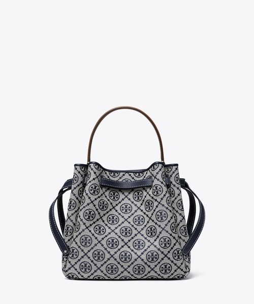 ロミー Tモノグラム バケットバッグ（ショルダーバッグ）｜TORY BURCH