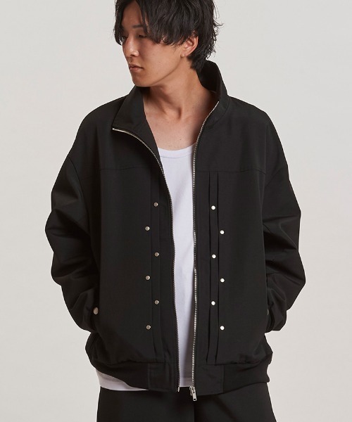 NO ID.(ノーアイディ)の「mj11074- リベットBIGトラックBLZ ブルゾン(857006-310B)(ブルゾン・メンズ・ブラック/グレー・ONE SIZE)」の13枚目の写真