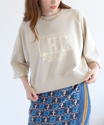 cepo（セポ）の「ミニ裏毛7分袖スウェットプルオーバー（Tシャツ/カットソー）」