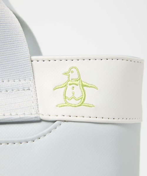 MUNSINGWEAR(マンシングウェア)の「合皮素材ペンギン刺繍カートバッグ(ゴルフグッズ・レディース・ブラック/ネイビー・F)」の11枚目の写真