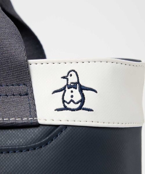 MUNSINGWEAR(マンシングウェア)の「合皮素材ペンギン刺繍カートバッグ(ゴルフグッズ・レディース・ブラック/ネイビー・F)」の22枚目の写真