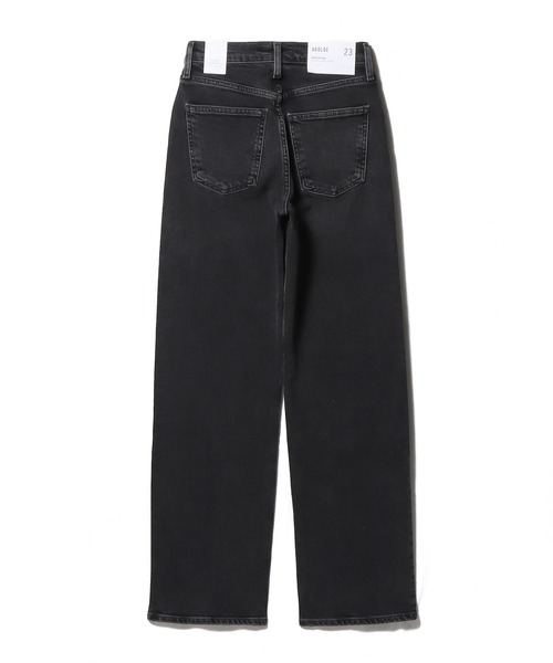 AGOLDE(エーゴールドイー)の「AGOLDE / HARPER ストレートデニムパンツ(デニムパンツ・レディース・ブラック・23/24/25)」の2枚目の写真