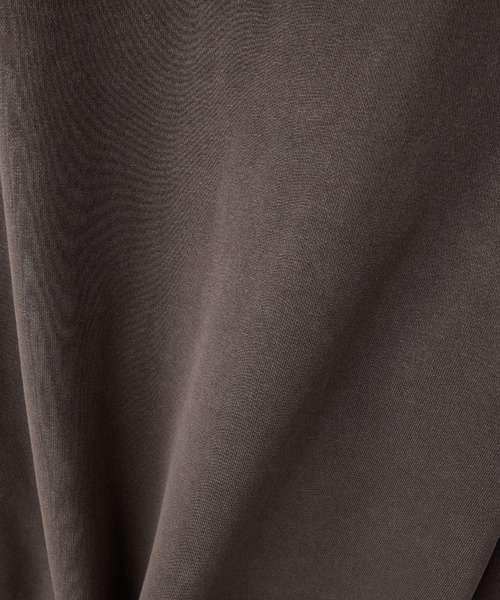 Alfred Alex（アルフレッドアレックス）の「【Alfred Alex】ヴィンテージ加工ピグメント パッチロゴダブルジップパーカー【セットアップ対応】（パーカー・メンズ・ダークブラウン/ブラック/チャコール/ブルー・L/M）」の13枚目の写真