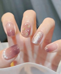 ONEP STAR（ワンピスター）の「簡単にネイルチップ ハンドネイルチップ バタフライデザイン（ネイルシール/ネイルチップ）」