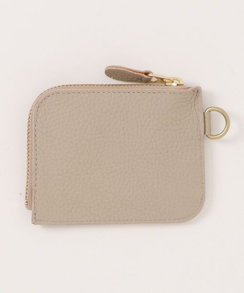 UNIVERSAL OVERALL(ユニバーサルオーバーオール)の「UNIVERSAL OVERALL シボレザーL型ジップウォレット(ショート)(財布・メンズ・オレンジ/ベージュ/グリーン/ブラック・FREE)」の7枚目の写真