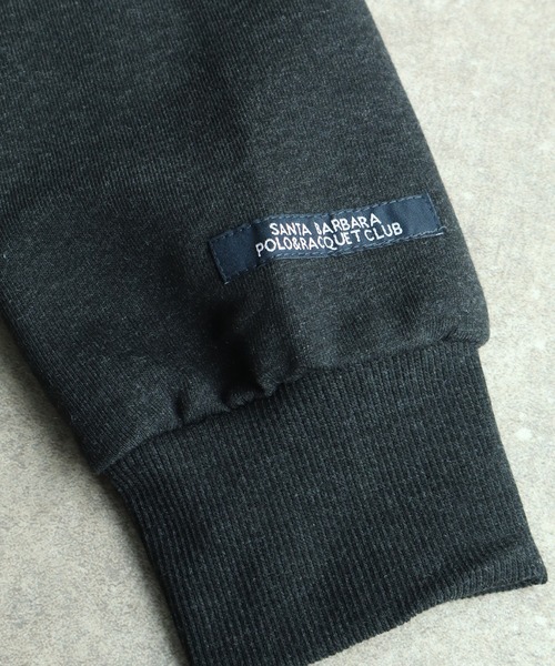 Santa Barbara Polo & Racquet Club(サンタ・バーバラ・ポロ & ラケット・クラブ)の「【Santa Barbara Polo & Racquet Club / サンタバーバラ ポロ & ラケット クラブ】ロゴ刺繍 クルーネック スウェット トレーナー(スウェット・メンズ・オートミール/グリーン/ネイビー/チャコールグレー・M/L/LL)」の15枚目の写真