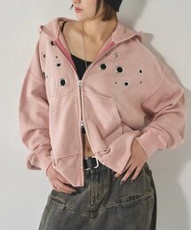 セール】パーカー（ピンク/桃色系・ジップアップ）ファッション通販