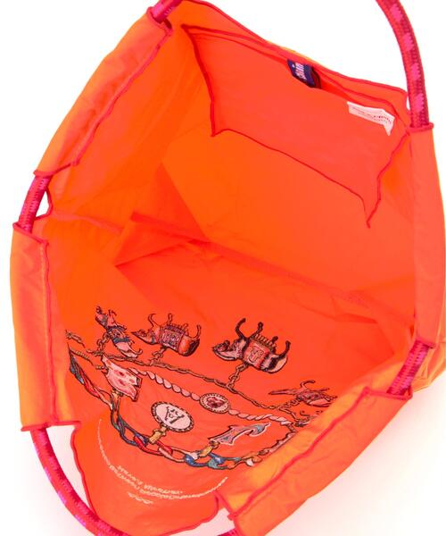 Ball&Chain（ボールアンドチェーン）の「Ball&Chain(ボールアンドチェーン) Horse Charm/Mサイズ（エコバッグ/サブバッグ・レディース・ネイビー/ベージュ/オレンジ・F）」の14枚目の写真